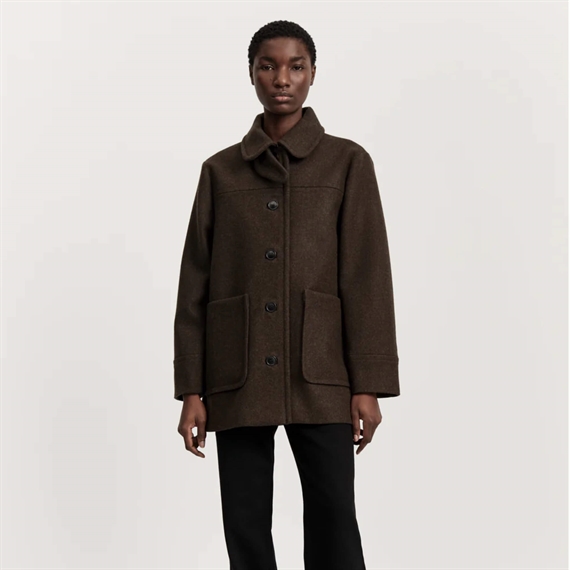 Aiayu Jamie Loden Jakke, Pure Dark Brown